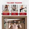 imageYes4All Heavy Duty Wall Mounted Pull Up Bar Over Door Pull Up Bar for Doorway Multi Grip Chin Up Bar Sturdy Strength Training Bars amp Durable Gym Bar for Home ExerciseDoorway PullUp Bar
