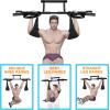 imageYes4All Heavy Duty Wall Mounted Pull Up Bar Over Door Pull Up Bar for Doorway Multi Grip Chin Up Bar Sturdy Strength Training Bars amp Durable Gym Bar for Home ExerciseCombo Chin Up Bar  Ab Straps
