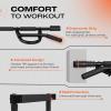 imageYes4All Heavy Duty Wall Mounted Pull Up Bar Over Door Pull Up Bar for Doorway Multi Grip Chin Up Bar Sturdy Strength Training Bars amp Durable Gym Bar for Home ExercisePull Up Bar XSP