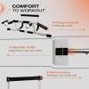 imageYes4All Heavy Duty Wall Mounted Pull Up Bar Over Door Pull Up Bar for Doorway Multi Grip Chin Up Bar Sturdy Strength Training Bars amp Durable Gym Bar for Home ExerciseElevated Doorway Pull Up Bar
