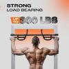 imageYes4All Heavy Duty Wall Mounted Pull Up Bar Over Door Pull Up Bar for Doorway Multi Grip Chin Up Bar Sturdy Strength Training Bars amp Durable Gym Bar for Home ExercisePremium Pull Up Bar XSP  Ab Straps