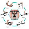 imageYes4All Heavy Duty Wall Mounted Pull Up Bar Over Door Pull Up Bar for Doorway Multi Grip Chin Up Bar Sturdy Strength Training Bars amp Durable Gym Bar for Home ExerciseCombo Chin Up Bar  Ab Straps