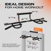 imageYes4All Heavy Duty Wall Mounted Pull Up Bar Over Door Pull Up Bar for Doorway Multi Grip Chin Up Bar Sturdy Strength Training Bars amp Durable Gym Bar for Home ExercisePull Up Bar XSP