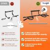 imageYes4All Heavy Duty Wall Mounted Pull Up Bar Over Door Pull Up Bar for Doorway Multi Grip Chin Up Bar Sturdy Strength Training Bars amp Durable Gym Bar for Home ExercisePremium Pull Up Bar XSP  Ab Straps