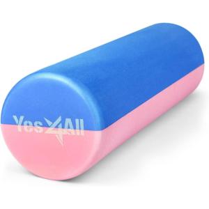 imageYes4All EVA Firm Foam Rollers for Yoga amp Pilates Available in 12 18 24 36 inch Yoga Roller for Massage Stretching Core StrengtheningE Duo Pastel