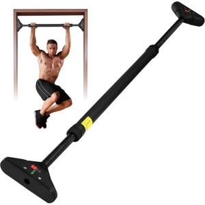 imageYes4All Heavy Duty Wall Mounted Pull Up Bar Over Door Pull Up Bar for Doorway Multi Grip Chin Up Bar Sturdy Strength Training Bars amp Durable Gym Bar for Home ExerciseDoorway PullUp Bar