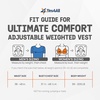 image:imageYes4All Adjustable Weighted Vest 1132lbs with Reflective Strip Large Weight Vest for Strength Training for Men amp WomenBlack  40LB