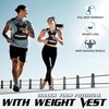 image:imageYes4All Adjustable Weighted Vest 1132lbs with Reflective Strip Large Weight Vest for Strength Training for Men amp WomenBlack 2