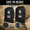 image:imageYes4All Weighted Vest Plates with Curved Ergonomic Design for Running Rucking amp Strength Training Comfortable Fit 575875141975 LB Pairs875LBS Pair  Black