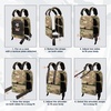 image:imageYes4All Weighted Vest Plates with Curved Ergonomic Design for Running Rucking amp Strength Training Comfortable Fit 575875141975 LB PairsMoss Camo  UPGRADED Vest Only
