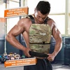 image:imageYes4All Weighted Vest Plates with Curved Ergonomic Design for Running Rucking amp Strength Training Comfortable Fit 575875141975 LB PairsMoss Camo  UPGRADED Vest Only