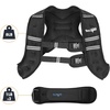 image:imageYes4All Weighted Vest Workout Equipment 8Lb with Ankle Weighted 1Lb Pair Strength Training Weight Vest for Jogging Running