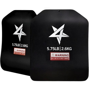 image:imageYes4All Weighted Vest Plates with Curved Ergonomic Design for Running Rucking amp Strength Training Comfortable Fit 575875141975 LB Pairs575LBS Pair  Black