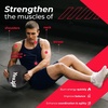 image:imageYes4All Medicine Ball Dual GripExercise Weighted Ball with Handles for Cardio Workout Strength Training and Balance EnhancementB 10 Pounds