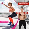 image:imageYes4All Dumbbells Neoprene Treatment Iron Array Soft Coating Color Dumbbells Colorful Dumbbells Exercise Fitness Set of 2 22 22 32 66 86 86 110 86 110 110 81 110 1101 kg x 2  pink