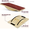image:imageYes4All Professional Rocker Wooden Balance Board for Standing Desk amp Core Strength Stability Support up to 350 lbs