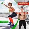 image:imageYes4All Dumbbells Neoprene Treatment Iron Array Soft Coating Color Dumbbells Colorful Dumbbells Exercise Fitness Set of 2 22 22 32 66 86 86 110 86 110 110 81 110 110D 6 kg Green